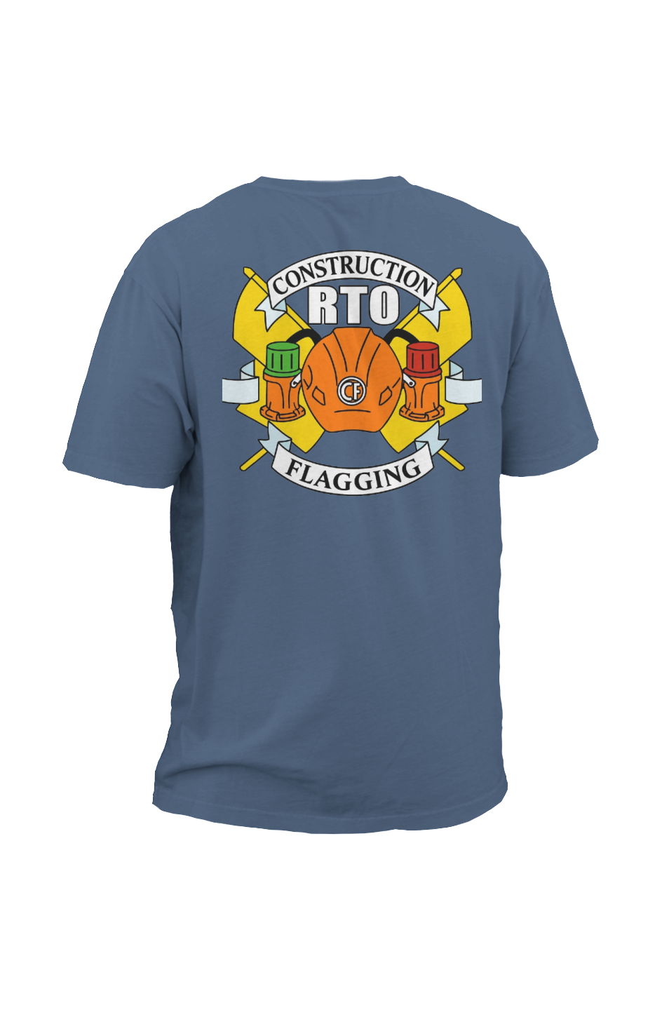 construction flagging OG shirt
