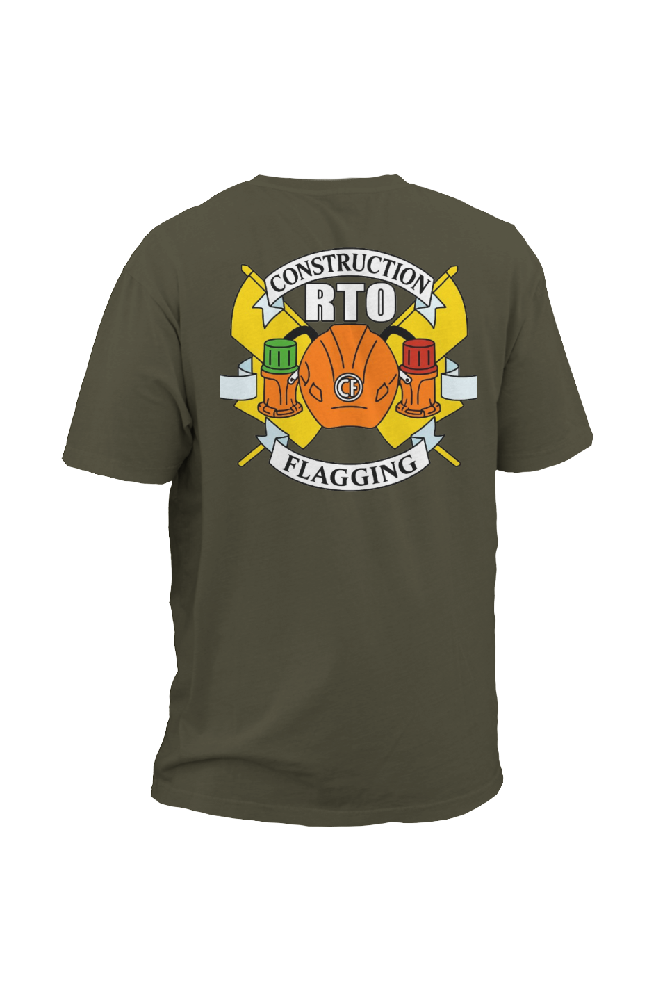 construction flagging OG shirt