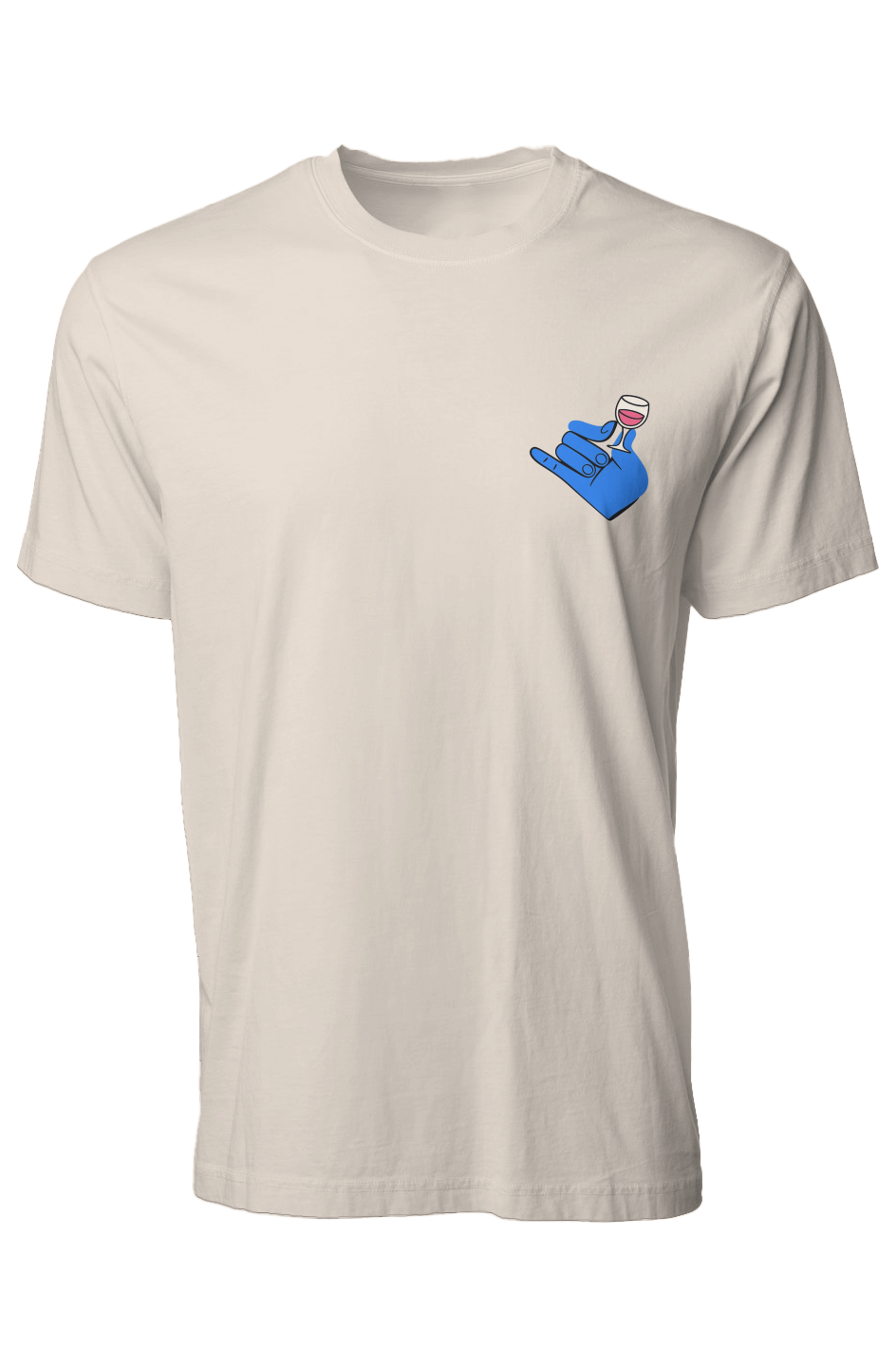 "Wine & Relax” Hand Tee