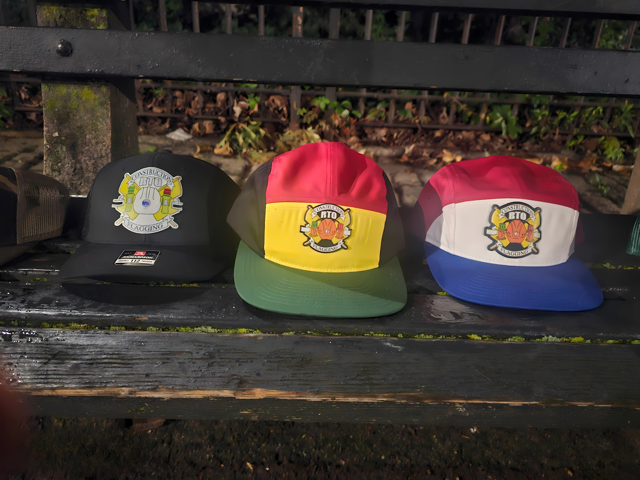 Custom zappped Patch Hat