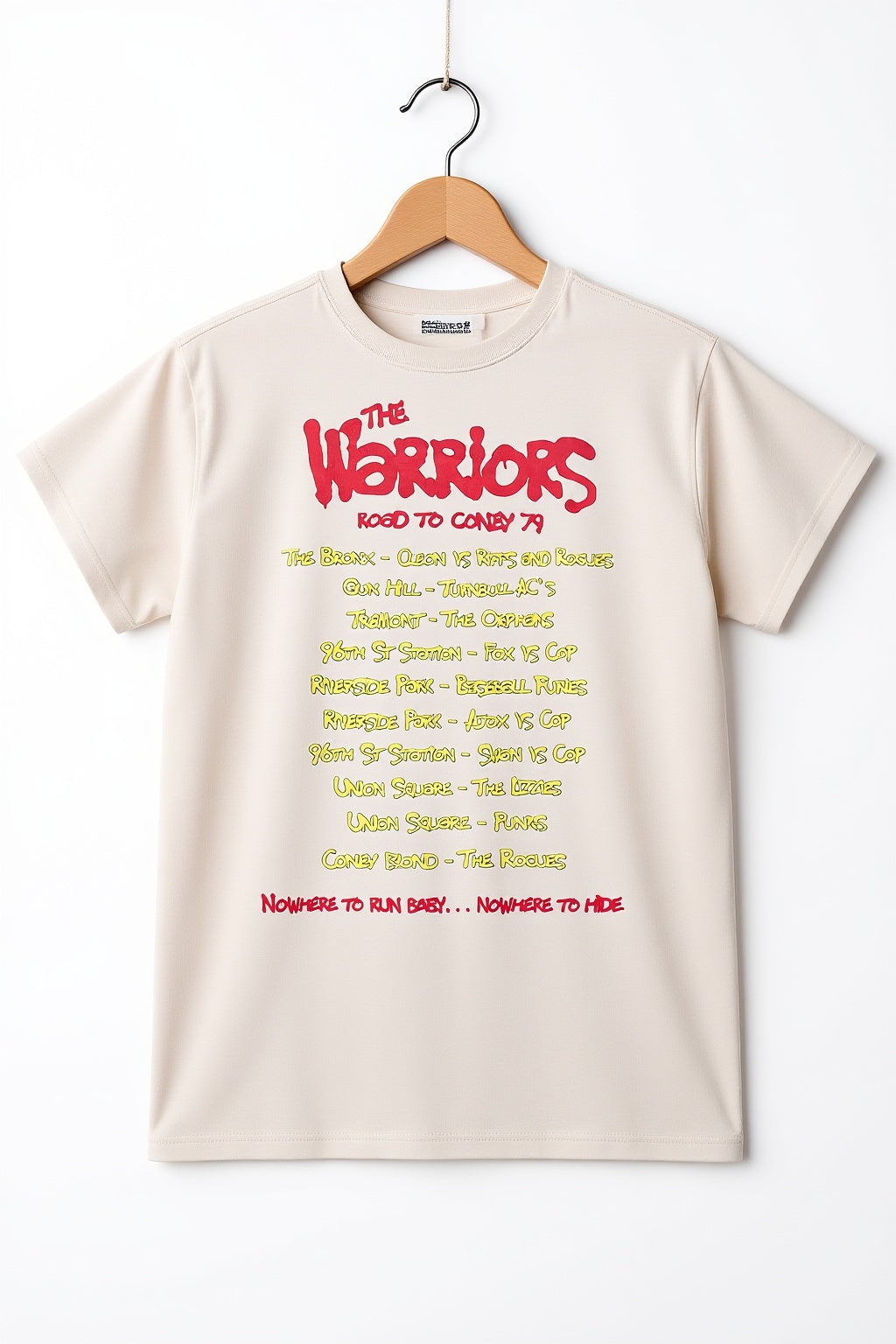 The Warriors cult t tours
