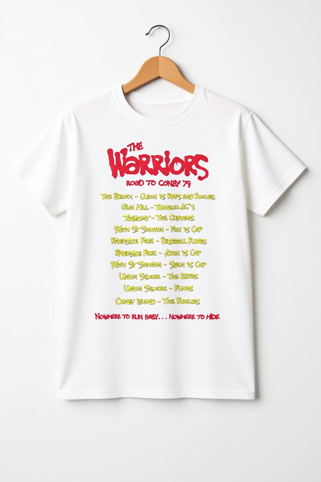 The Warriors cult t tours